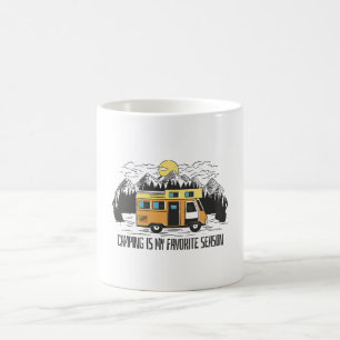 Campervan Mountain Retreat Coffee Mug