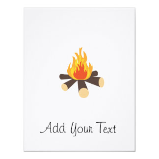 Campfire Invitations & Announcements | Zazzle.co.uk