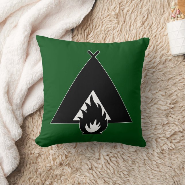 Campfire and Tent Cushion (Blanket)