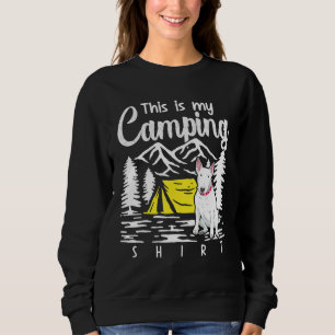 Campfire Bull Terrier This Is My Camping Sweatshirt