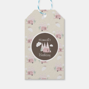 Campfire Camping Outdoor Birthday Boho Gift Tags