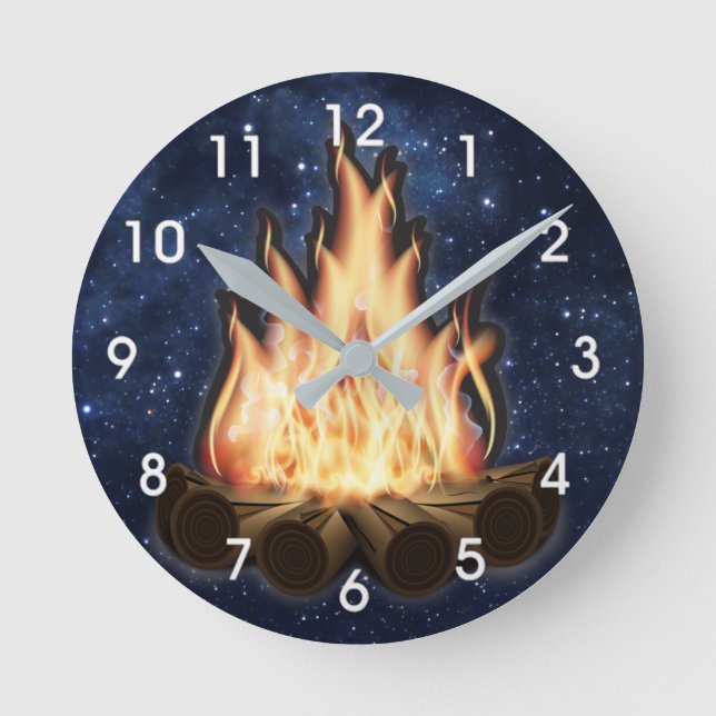 campfire clock (Front)