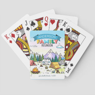 Campfire Coffee Family Reunion Favor ID1131 Playing Cards