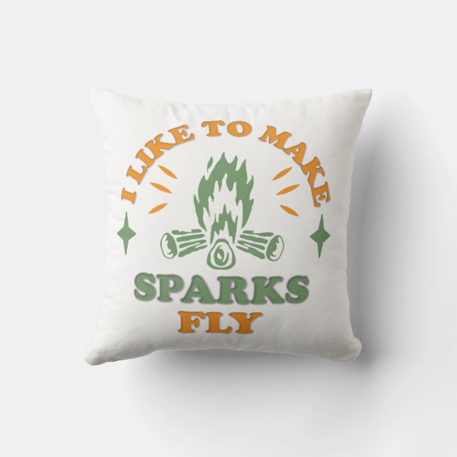 Campfire Cushion (Back)