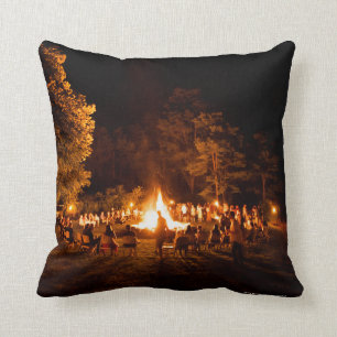 Campfire days, cushion