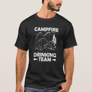 Campfire Drinking Team 8 T-Shirt