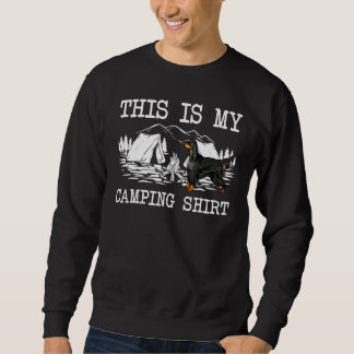 Campfire Gordon Setter Dog This Is My Camping Sweatshirt