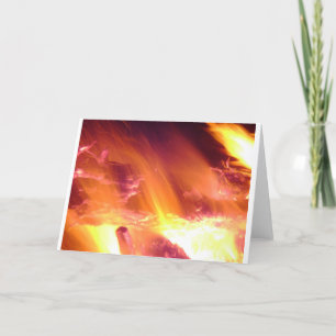 Campfire Holiday Card