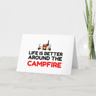 Campfire Holiday Card