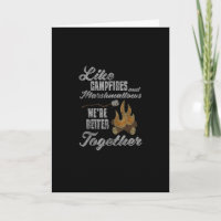 Campfire Marshmallows Better Together Distressed V