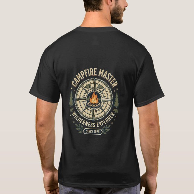 Campfire Master Camping Shirt (Back)