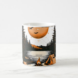 Campfire Memories - Vintage Summer Camp Coffee Mug