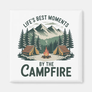 Campfire Moments Fridge  Magnet