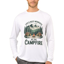 Campfire Moments Vintage Mountain Design  Men’s