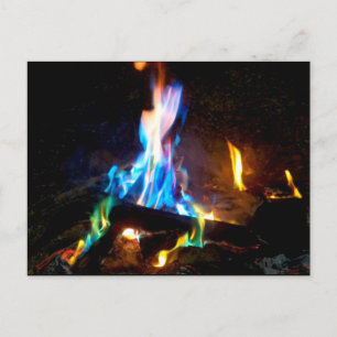 Campfire Postcard