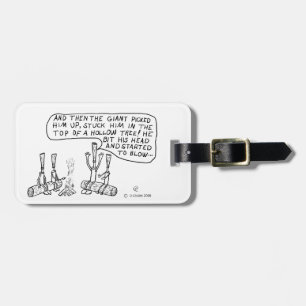 Campfire Reeds Luggage Tag