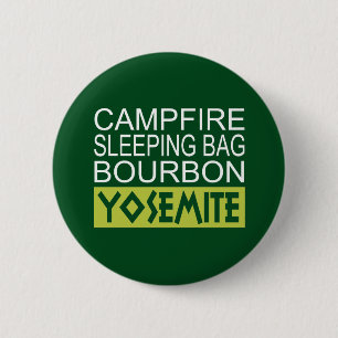 Campfire Sleeping Bag Bourbon Yosemite 6 Cm Round Badge