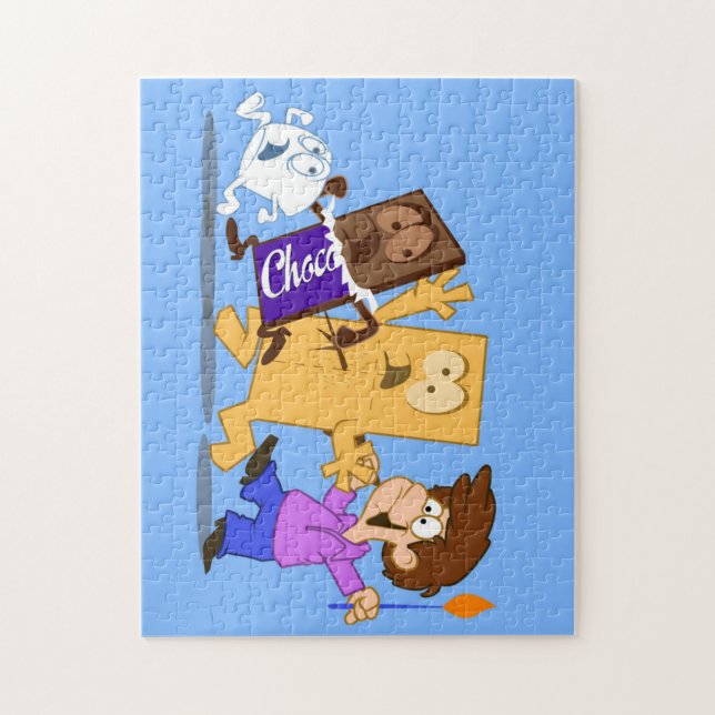 campfire smores jigsaw puzzle (Vertical)