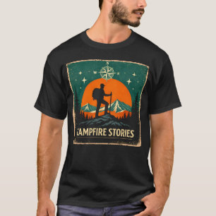 Campfire Stories – Night Fire Nature Memory Tee