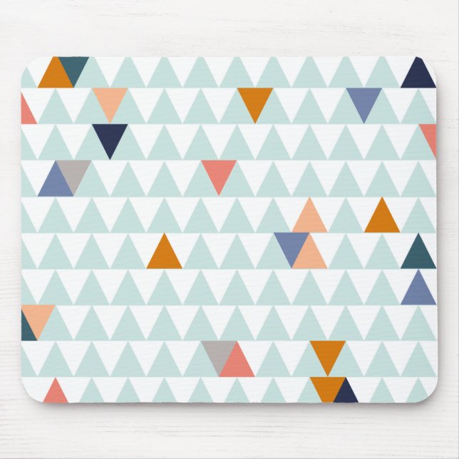 Campfire Triangles Mouse Mat (Front)