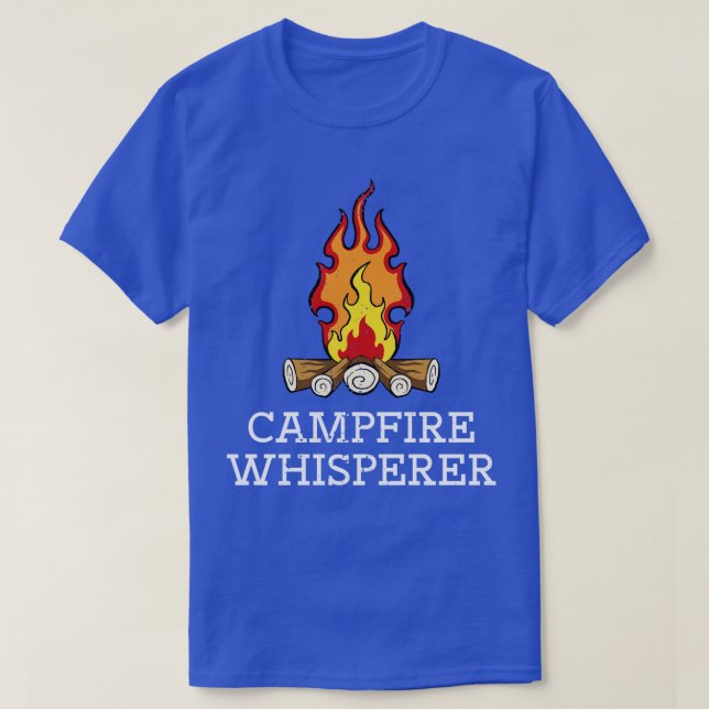 Campfire Whisperer T-Shirt (Design Front)