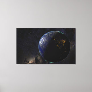 Campfires (2012) canvas print
