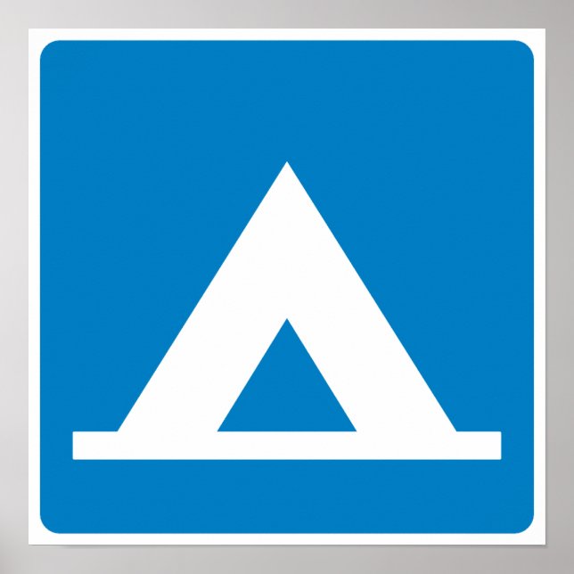 Campground Highway Sign (Front)
