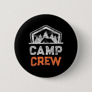 Campground Staff Camp Crew Summer Cousins Camping 6 Cm Round Badge