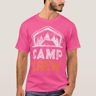 Campground Staff Camp Crew Summer Cousins Camping  T-Shirt