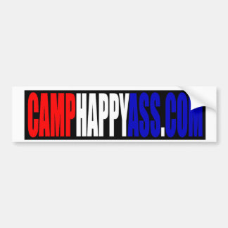 CAMPHAPPYASS.COM Bumper Sticker