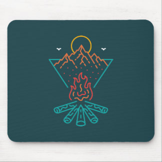 Campifire is Calling Mouse Mat