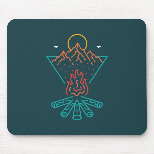 Campifire is Calling Mouse Mat (Front)