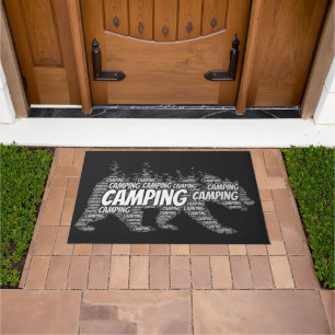 Camping Adventure Awaits Doormat