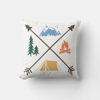 Camping Adventure Cushion