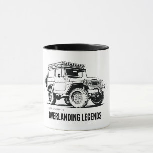 Camping Adventure Gift   Land Cruiser FJ  Mug