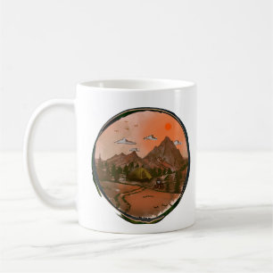 Camping Adventure Nature Landscape Coffee Mug