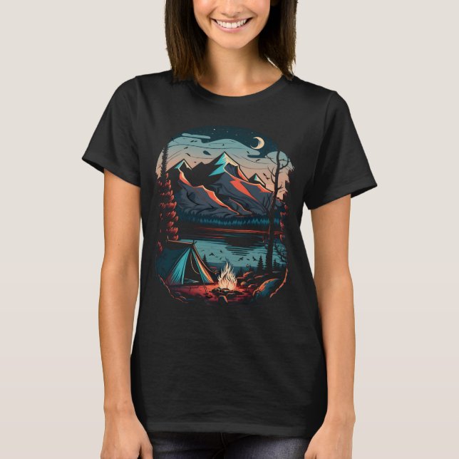 Camping Adventure T-Shirt (Front)