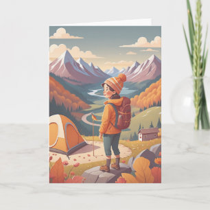 Camping Adventure Wishes Card