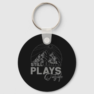 Camping And Hiking - Still Plays Outside Key Ring