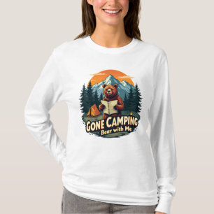 Camping Animal Funny T-shirt