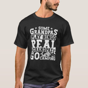 Camping Apparel Camper Outdoor Travel for Grandpa  T-Shirt