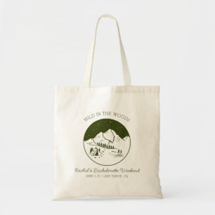 Camping Bachelorette Personalised Tote Bag