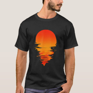 Camping Beautiful Summer Tropical Beach Sunset Fuu T-Shirt