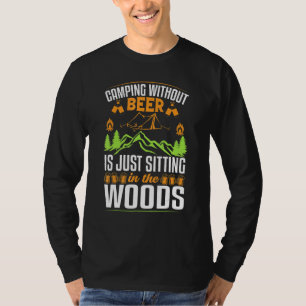 Camping Beer Dad Son T-Shirt