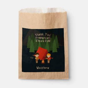 Camping Birthday Party Favour Bags