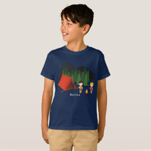 Camping Birthday Party T-Shirt