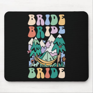 Camping Bridal Party Camp Bachelorette Camp Bride Mouse Mat