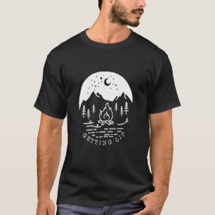 Camping Bride Camping Tribe Bachelorette Party Get T-Shirt