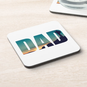 Camping camper and hiking hiker dad coaster