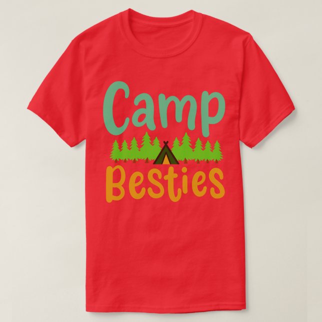 Camping Camper Camp 1 T-Shirt (Design Front)